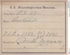 Etiketten zu Lirokonit (NHMW-MIN-Ad317)